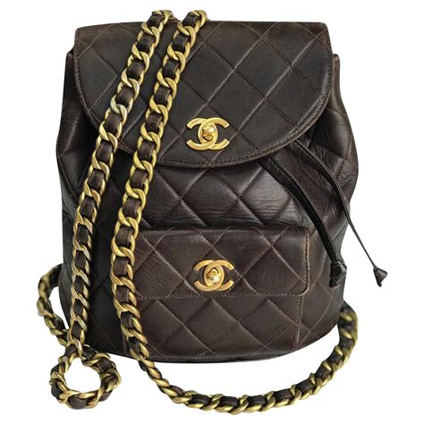 chanel brown backpack|aliexpress Chanel backpack.